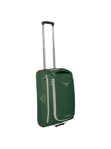 Osprey Daylite Carry-On Wheeled Rucksacktrolley 55 cm in green Canopy/green Creek