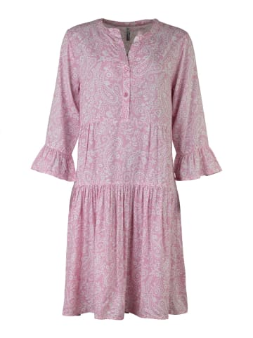 Strandwetter Sommerkleid "Linea" in rose-ecry
