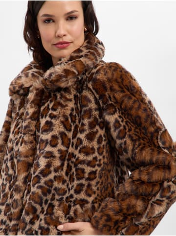 NÜMPH Kunstfelljacke NULulla in beige camel - 0001