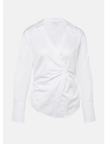 comma Bluse in 0100_weiß