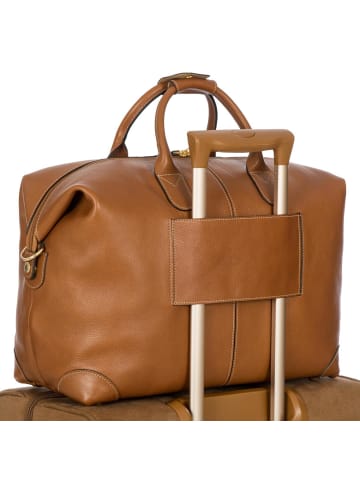 BRIC`s Life Pelle Weekender - Reisetasche 43 cm Leder (cognac) in cognac