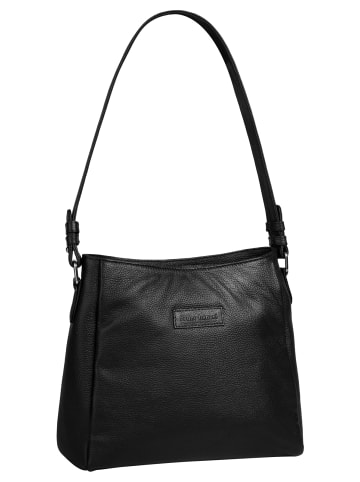 Bruno Banani Shopper echt Leder in schwarz