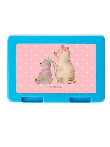 Mr. & Mrs. Panda Rundungerbrotdose Bär Kind ohne Spruch in Rot Pastell