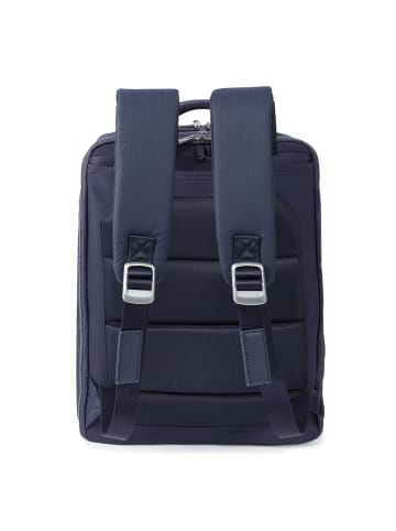 Hedgren Furo Tabi Reiserucksack mit Dehnfalte RFID 40 cm Laptopfach in peacoat blue