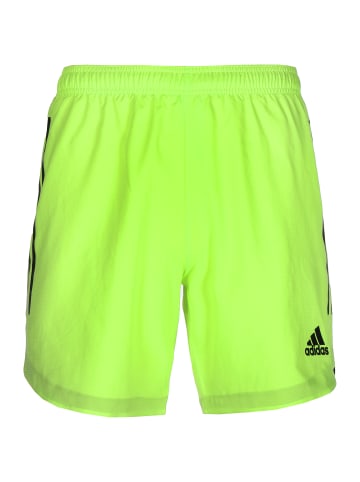 adidas Performance Trainingsshorts Condivo 20 in neongrün / schwarz