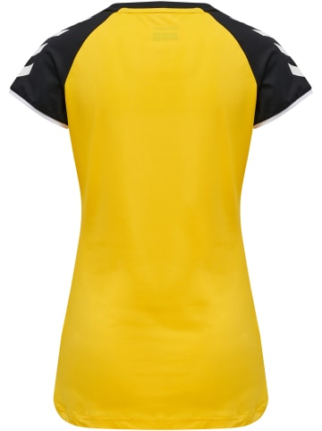 Hummel Hummel T-Shirt Raglanärmel Hmlcore Damen in BLAZING YELLOW