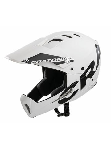 Cratoni Fullface MTB-Helm Shakedown in weiß