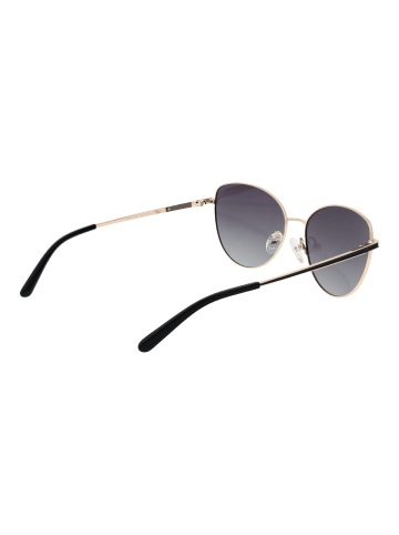 Skechers Frauen Sonnenbrillen Rund Gold