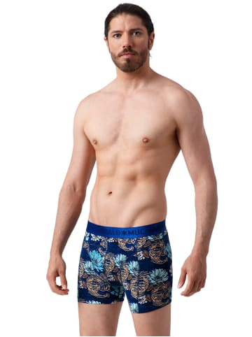 Muchachomalo 2er-Set: Boxershorts in Multicolor/Black