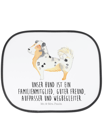 Mr. & Mrs. Panda Sonnenschutz Auto Hund Australien Shepherd mit ... in Weiß