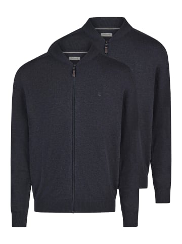 Redmond Strickjacke Basic in Dunkelblau
