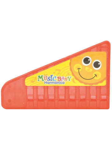 Eduplay Mini Mundharmonika, 15,4 x 9,8 x 1 cm, Kunststoff in Sortiert