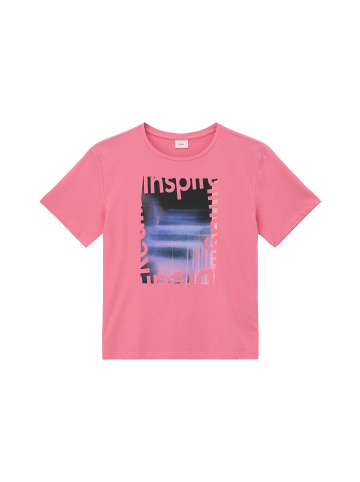 s.Oliver T-Shirt kurzarm in Pink