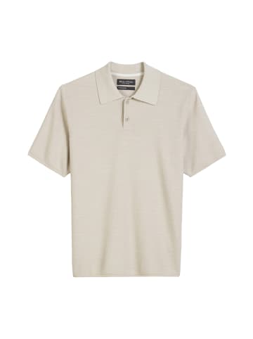 Marc O'Polo Poloshirt Piqué regular in dapple gray