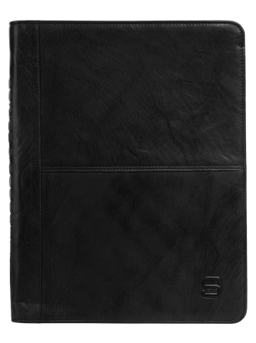 SPIKES & SPARROW Dokumententasche NOTEBOOK COVER echt Leder in schwarz