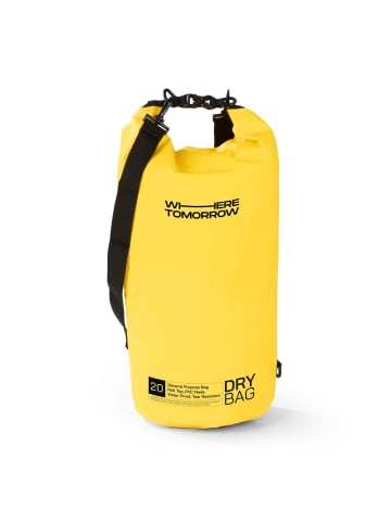 Where Tomorrow PVC dry bag Style 01 20L gelb  gelb
