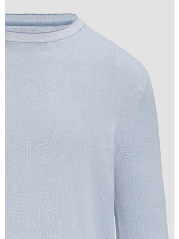 QS Strickpullover langarm in Blau