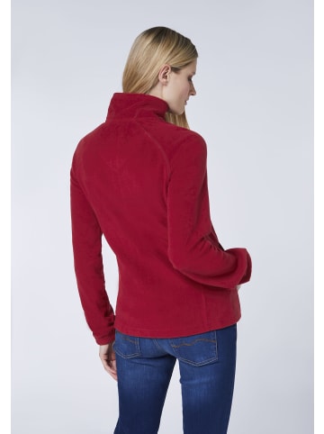 Oklahoma Jeans Fleecejacke in Rot