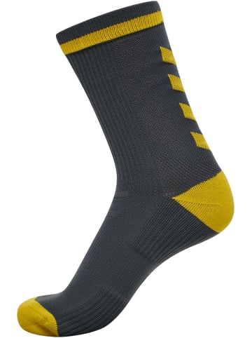 Hummel Low Socken Elite Indoor Erwachsene in EBONY/TAWNY OLIVE