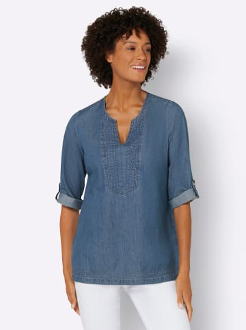 WITT WEIDEN Jeanstunika in blue-stone-washed