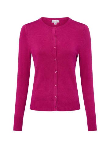 Marie Lund Strickjacke in fuchsia - 0005