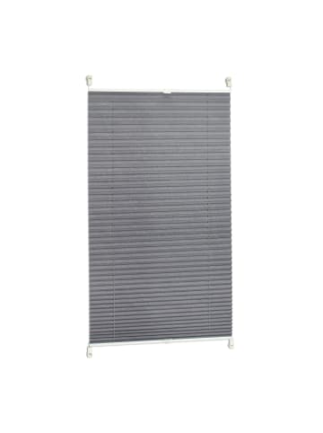 relaxdays 3 x Plissee in Grau - (L)130 x (B)90 cm