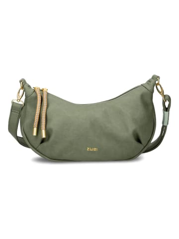 Zwei Lola Umhängetasche 29 cm in eucalyptus