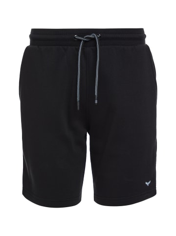 Threadbare Sweatshorts Bergamot in schwarz-weiß