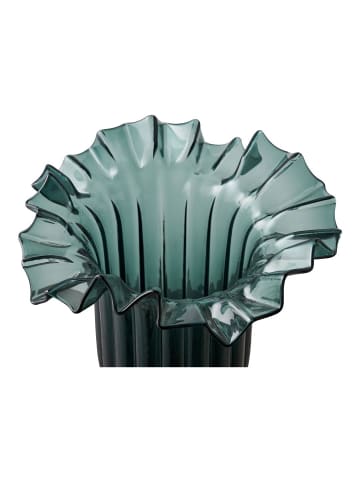 ebuy24 Vase Lykke Dunkelgrün 25 x 25 cm