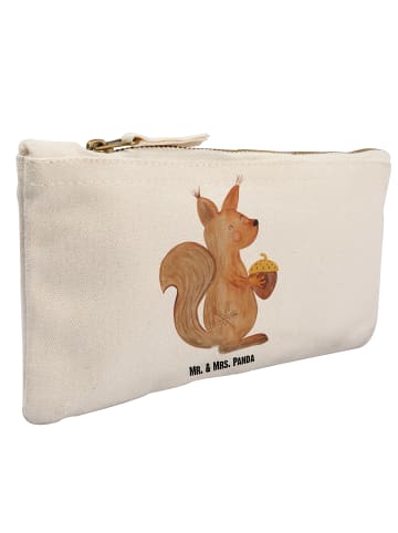 Mr. & Mrs. Panda kosmetiktäschchen Eichhörnchen Weihnachtszeit o... in Weiß