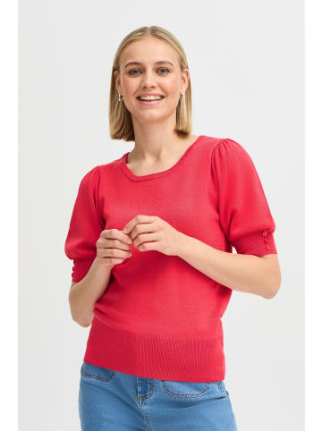 Fransa Strickpullover FRZUBASIC Regular fit in Teaberry