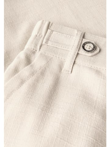 Street One Chino mit Knopfdetail in Beige