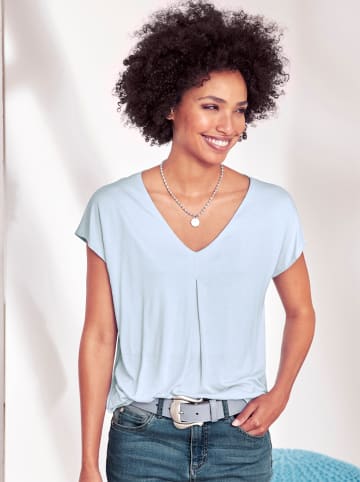 Heine Kurzarmshirt in eisblau