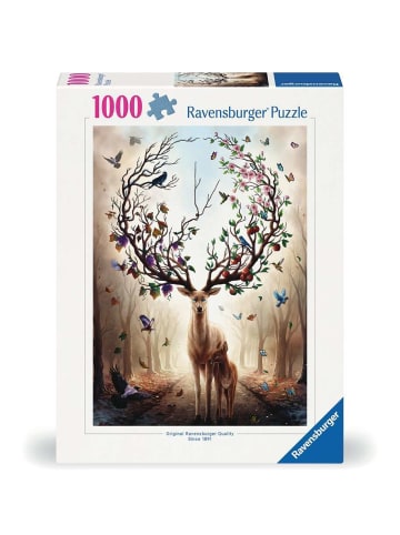 Ravensburger Puzzle 1.000 Teile Magischer Hirsch Ab 14 Jahre in bunt