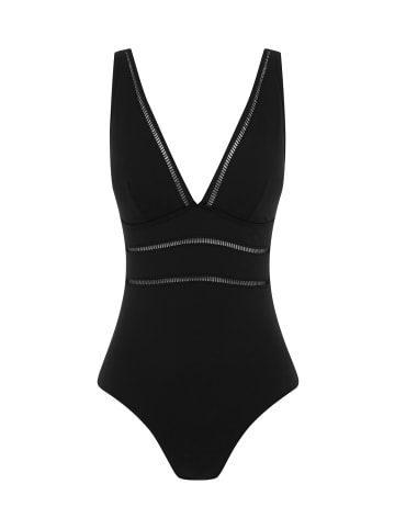 Sea Level Badeanzüge Spliced Essentials in BLACK