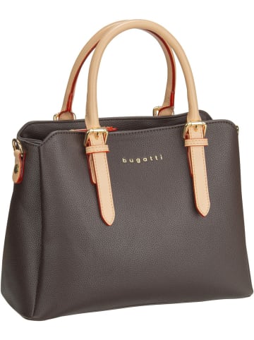 Bugatti Handtasche Ella Bowling Bag M in Dunkelbraun