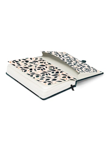 NOTIQUE Notizbuch mit Hardcover liniert in Fuchs - 13 x 21 cm