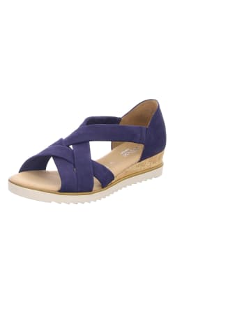 Gabor Keilsandalen für Damen in blau