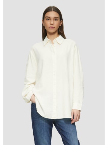 QS Bluse langarm in Creme