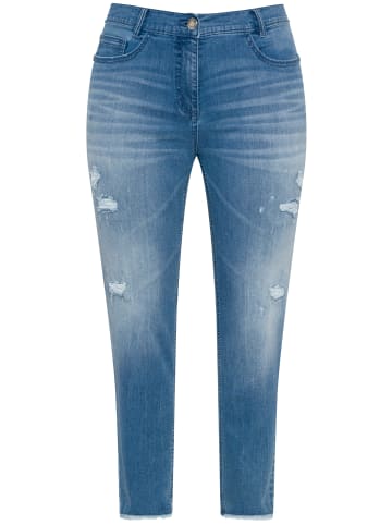 Ulla Popken Jeans in blue denim