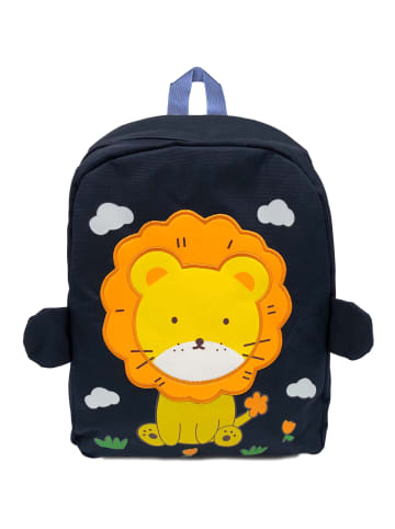 ANELY Süßer Rucksack mit Tieren Kinder Kita Ranzen Modern in Navy