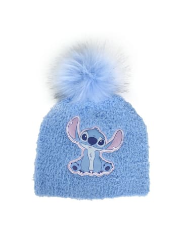 Disney Disney Stitch Blau Mütze für Kinder Beanie Wintermütze in Blau