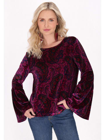 VIRITA Women Blouse in Violet Multicolor