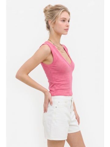 Alexa Dash Blouse in Rosa