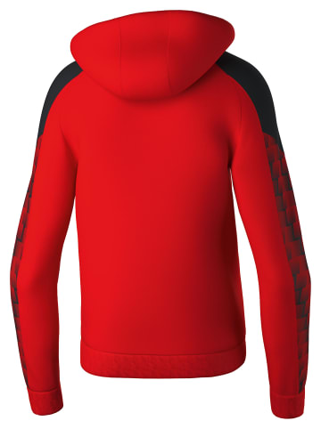erima Herren Kapuzensweat in rot/schwarz