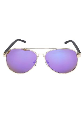 MSTRDS Glasses in gold/purple