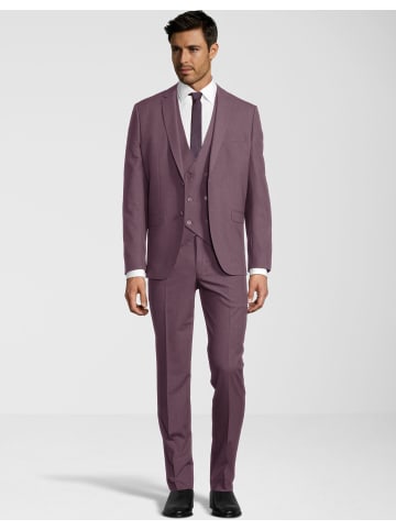 Steffen Klein Anzug Slim-Fit in wine