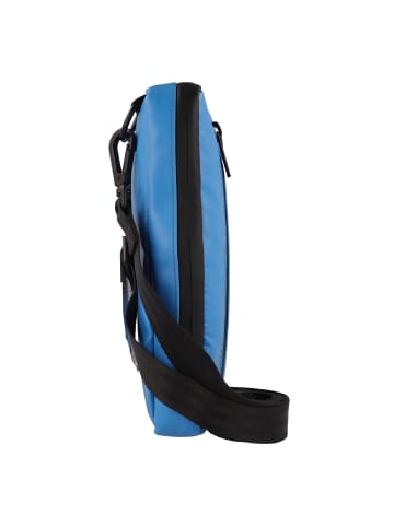 Greenburry Upcycled Tarpaulin Mini Bag Umhängetasche 14 cm in blue