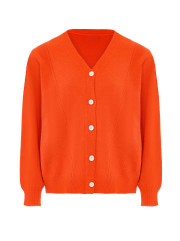 SANIKA Strickjacke in Orange