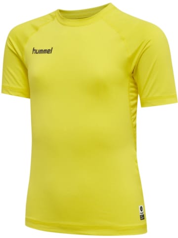 Hummel Kinder Sportshirt in Gelb